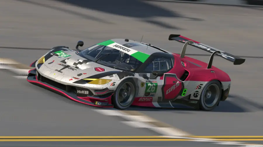 Daytona 24 event graphic
